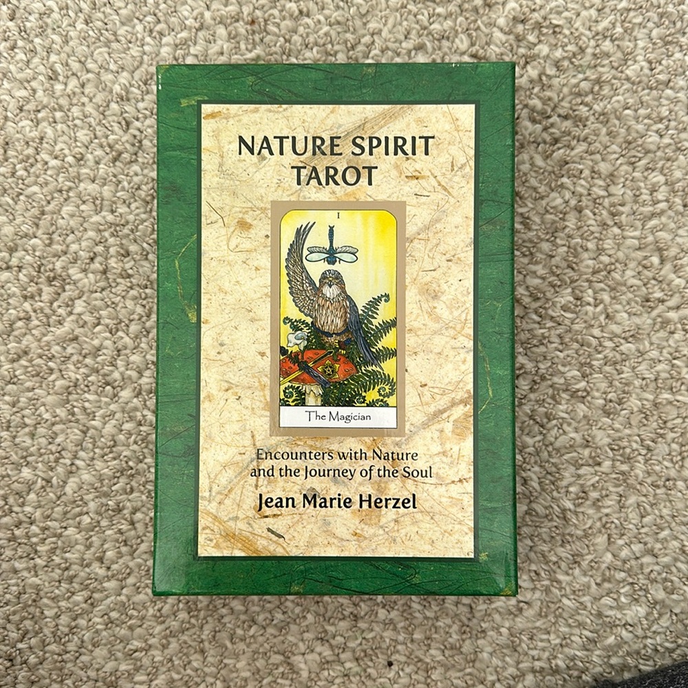 Full Nature Spirit Tarot Card Deck and Book
